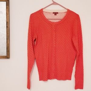 Merona Polka Dot Cardigan